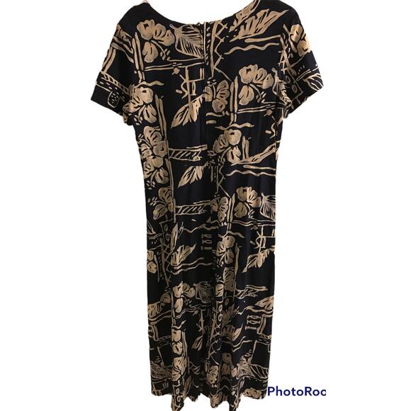 Hilo Hattie THE HAWAIIAN ORIGINAL Women’s Patterned Shift Dress Rayon/Cotton, M - Picture 5 of 6